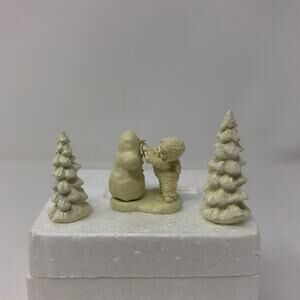 Dept 56 Snowbabies Lot - You Need Wings Too 76709 Frosty Forest Trees 76120 Box